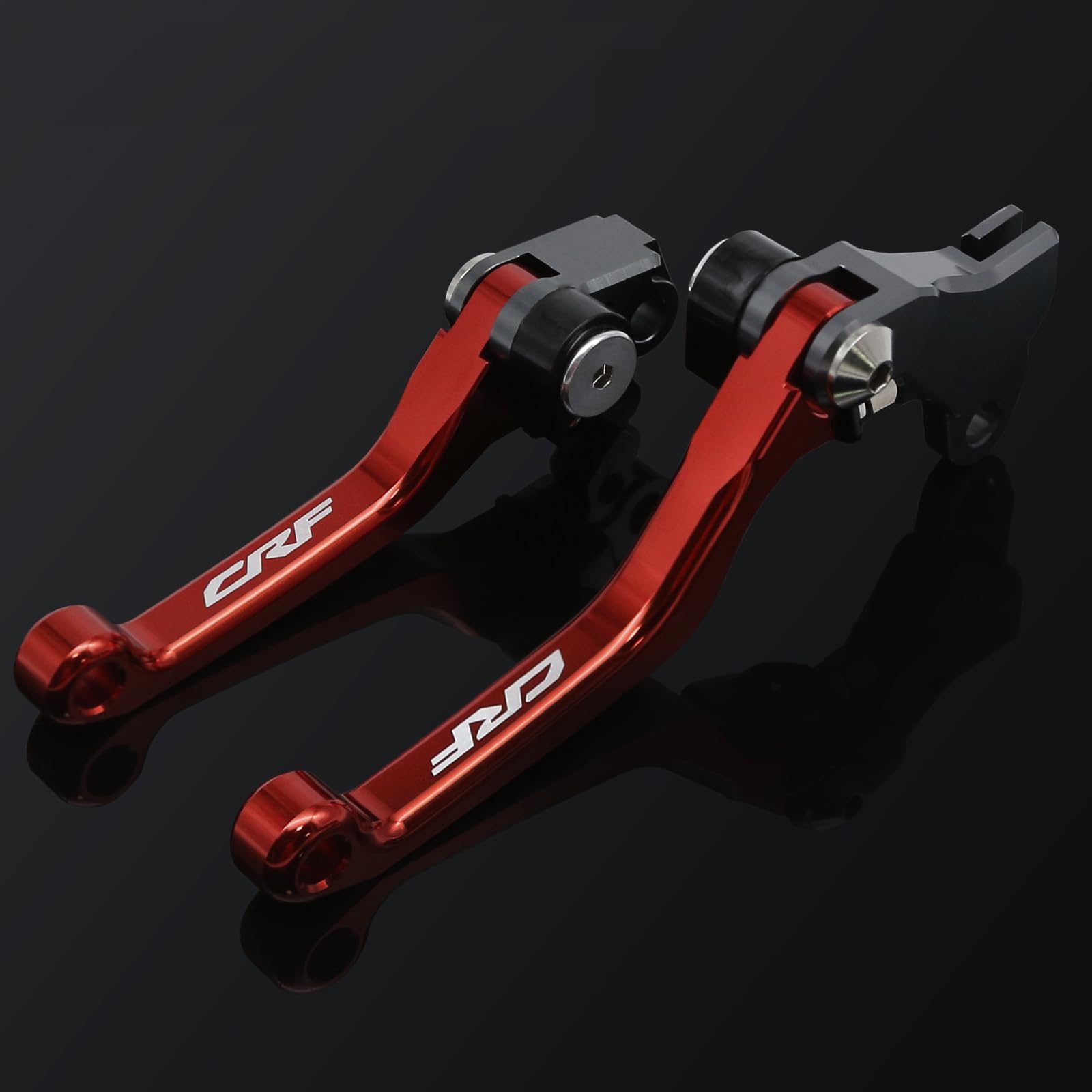 NICEDOLL front view red levers showing sleek profile and direct fit
