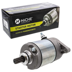 NICHE starter front view showing housing and mounting for reliable replacement