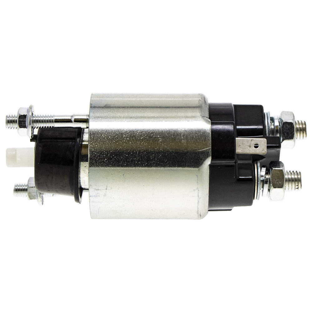 NICHE starter solenoid installed in Kawasaki Mule engine bay for direct fit