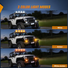 Nilight LED chip array detail highlighting powerful combo beam benefit