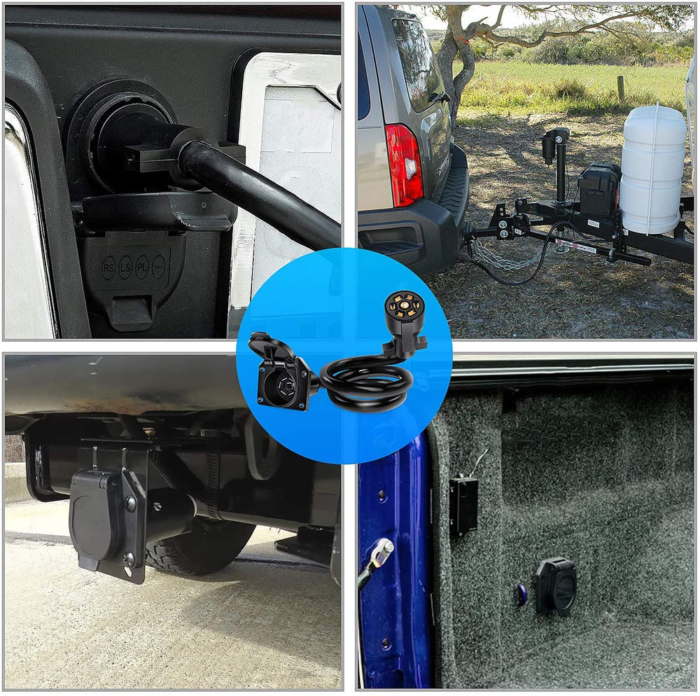 Nilight 50050R connected to trailer exhibiting reliable lighting and brake signals