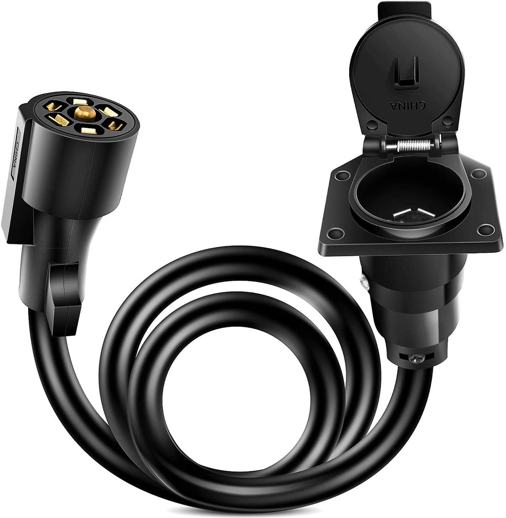 Nilight 50050R front view socket showing secure connection benefit