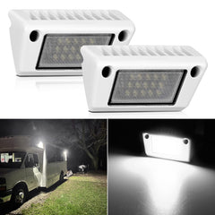 Nilight front view of 5-inch light showing compact flood profile and durable build