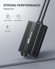 Nilight decoder aluminum case close-up showing durable housing and improved heat dissipation
