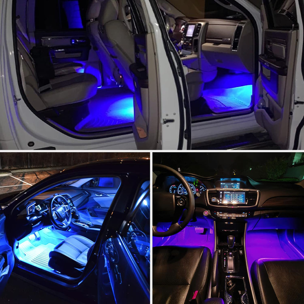 Nilight ambient night drive lifestyle shot enhancing cabin atmosphere
