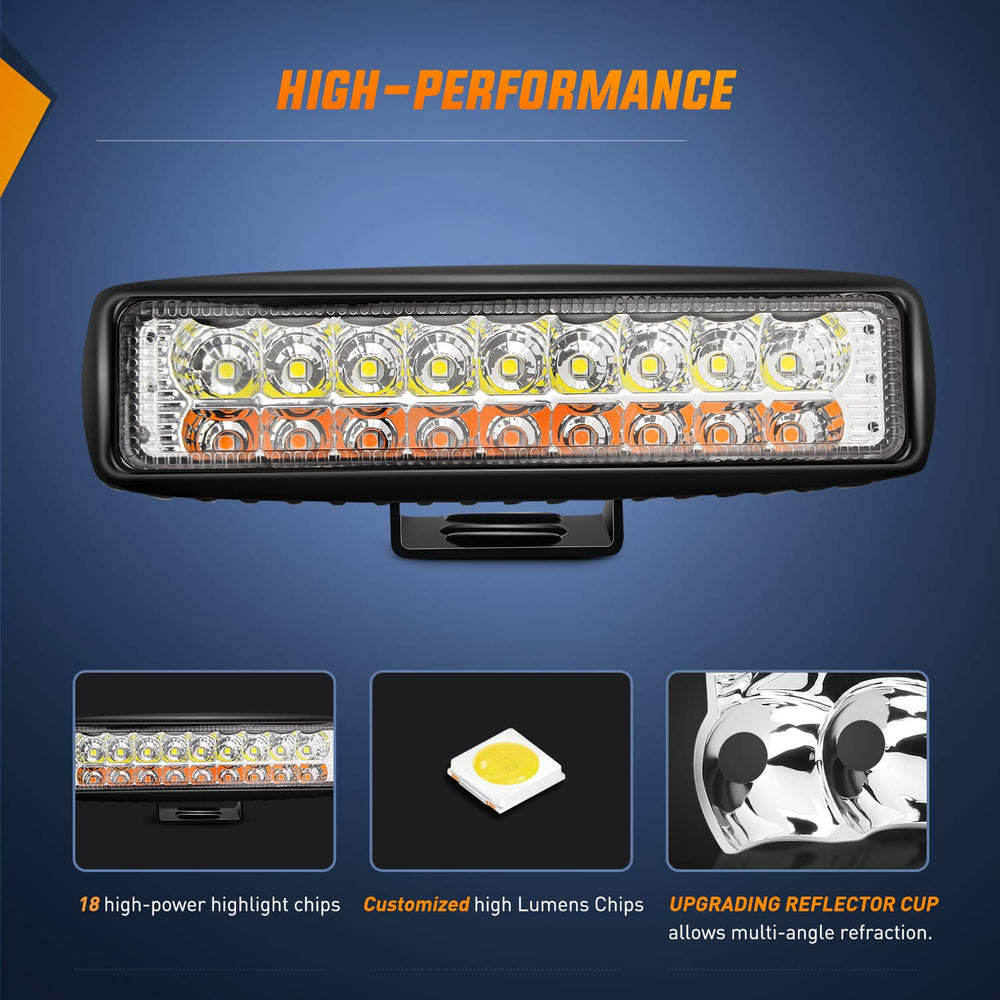 Nilight adjustable mount bracket detail demonstrating precise aiming benefit