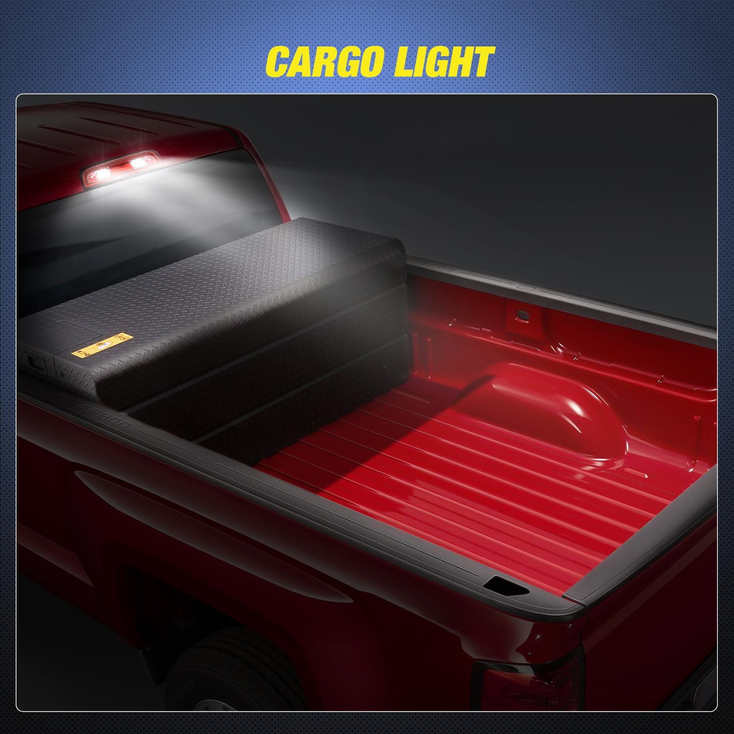 Nilight illuminated at night showing stronger brake visibility benefit