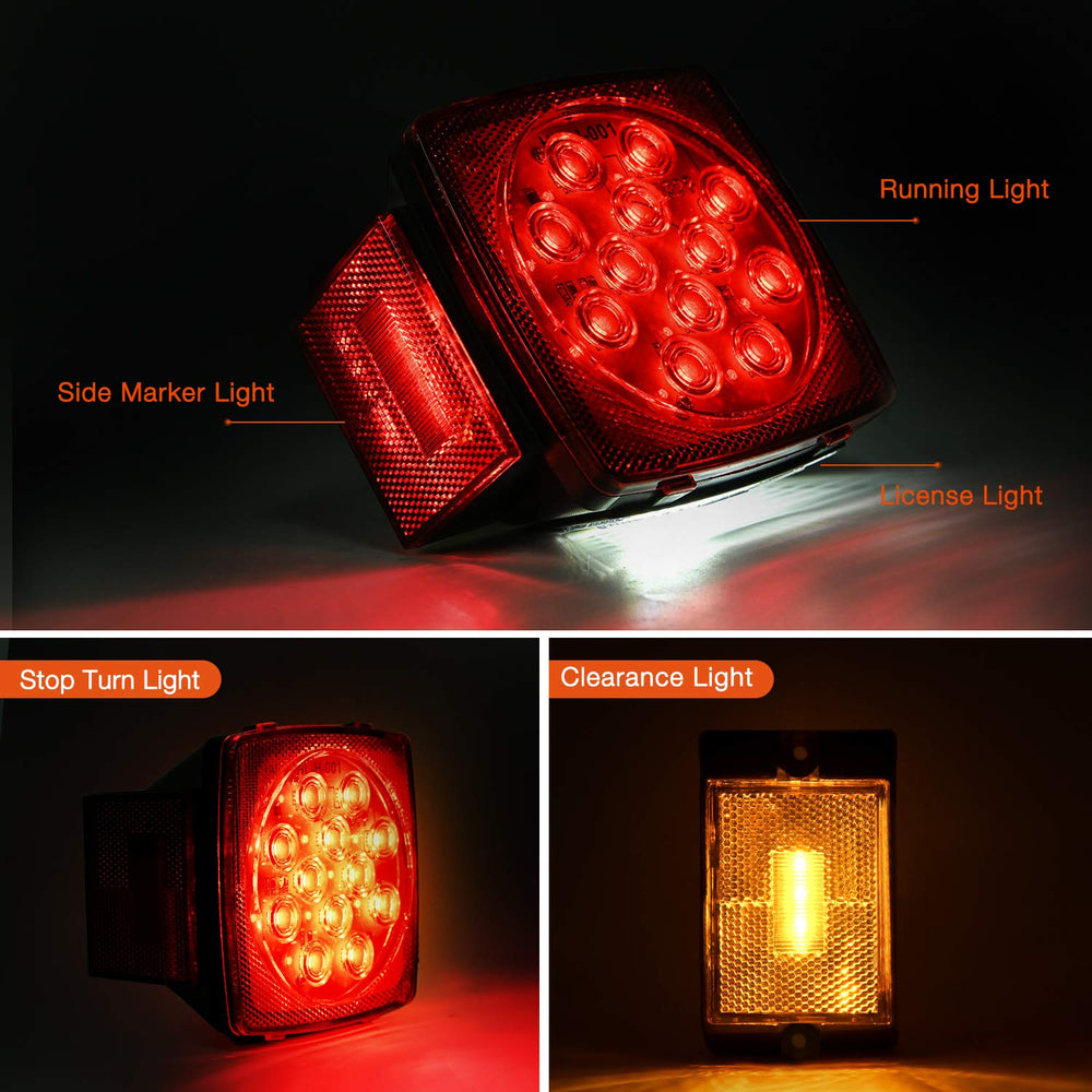 Nilight close-up of LEDs and lens showcasing durable construction