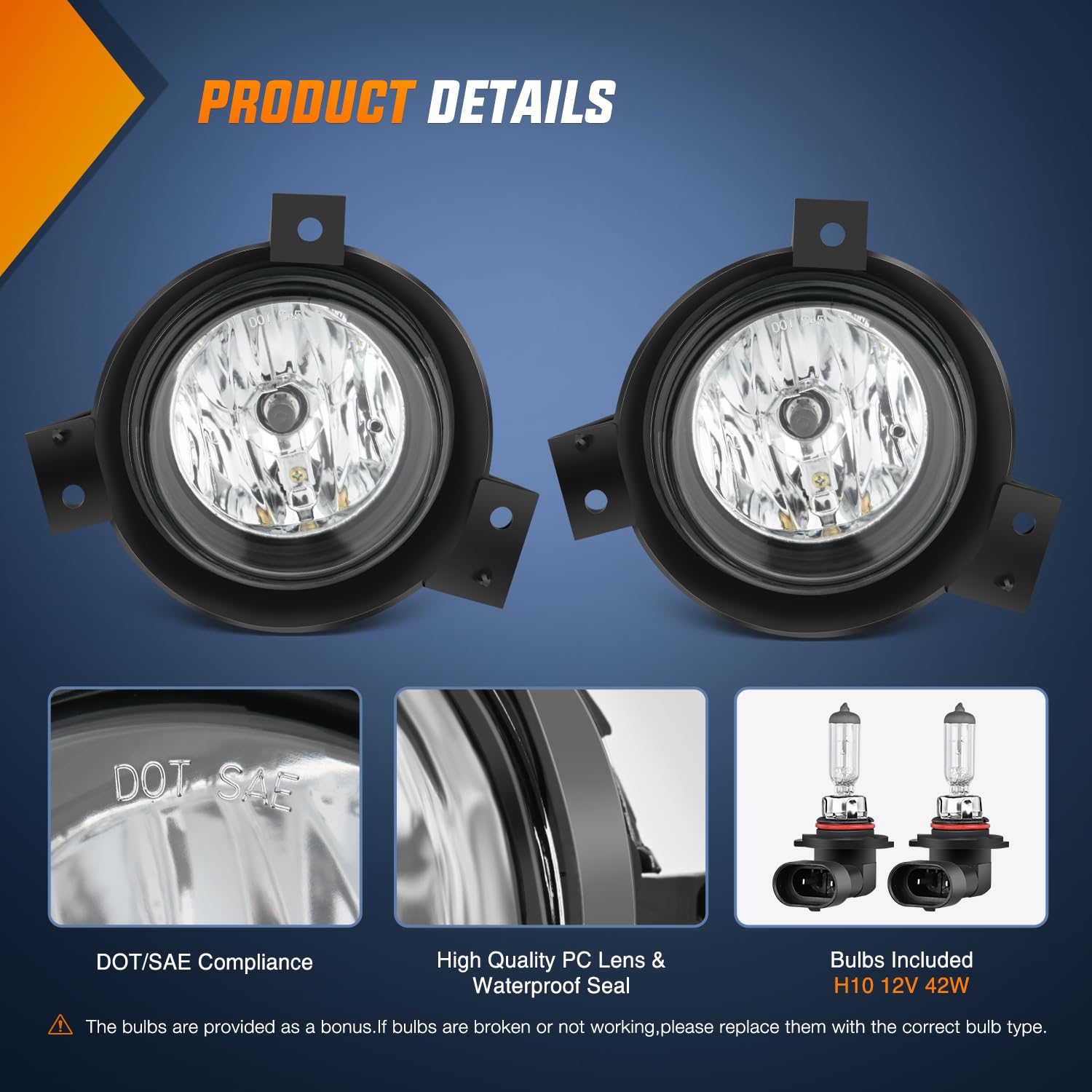 Nilight close lens detail highlighting optical clarity and output