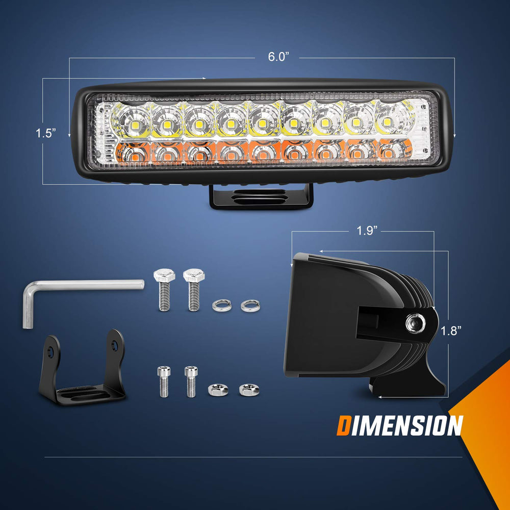 Nilight close-up of LED clusters and lens for clarity and light output benefit