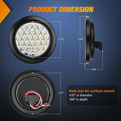 Nilight close-up lens and LED detail highlighting bright SMD LEDs and clarity