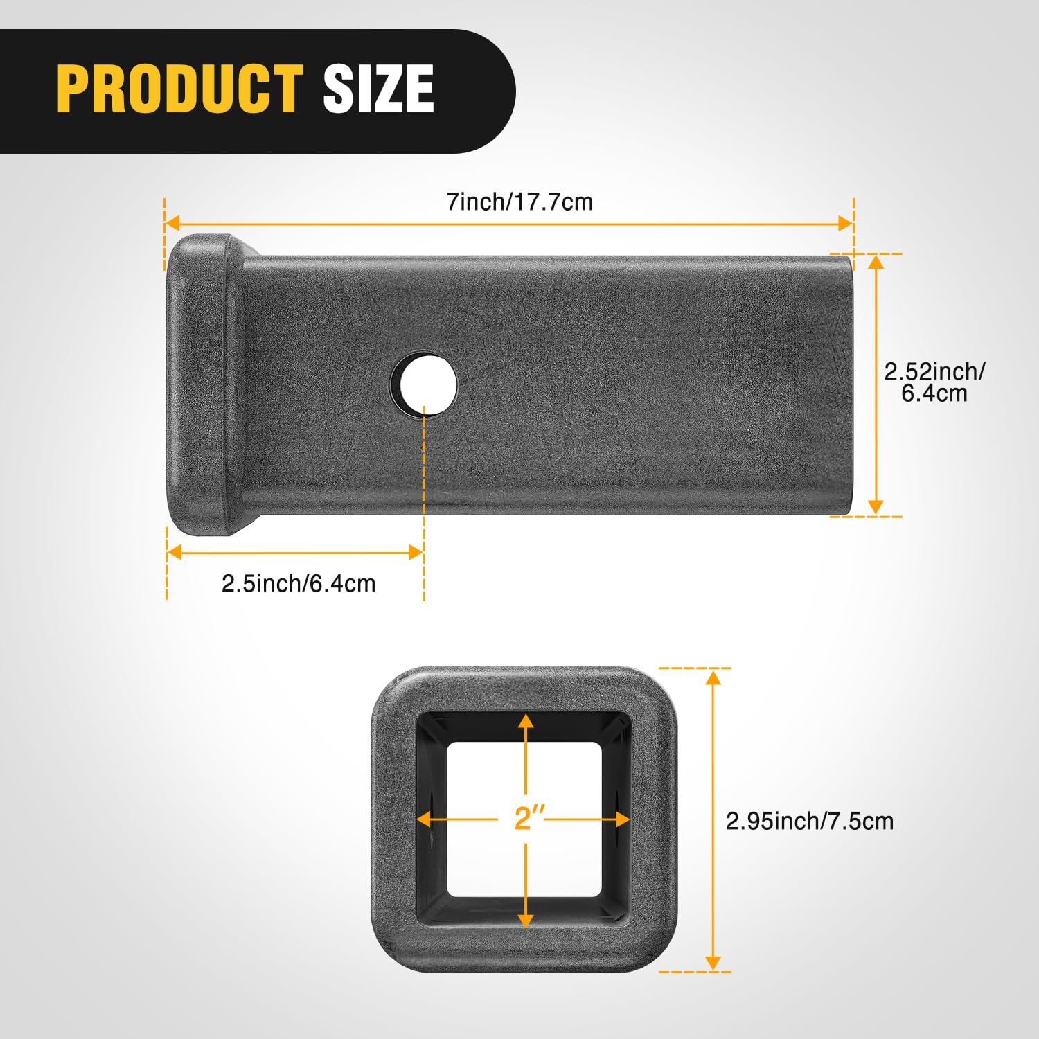Nilight close-up of 1/2-inch reinforced collar providing added durability