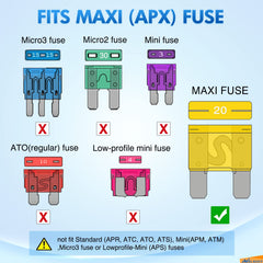 Nilight close-up of transparent PES housing showing visible fuse element