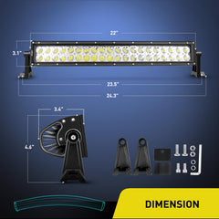 Nilight close-up of LED chips and PC lens highlighting intense light delivery