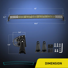 Nilight close-up of LED array highlighting chip detail and intense illumination