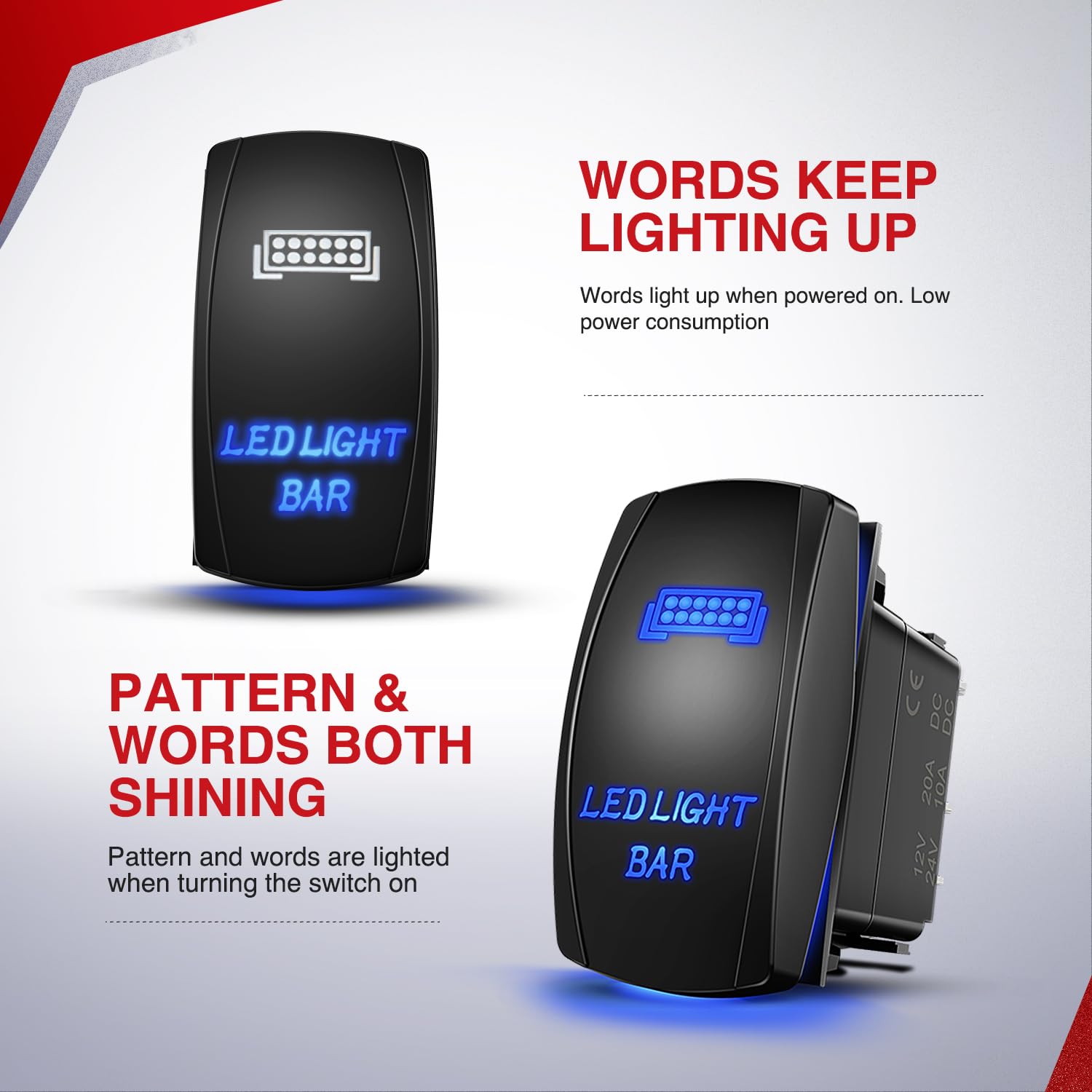 Nilight connector plug and spade ends for secure, quick, reliable electrical connections