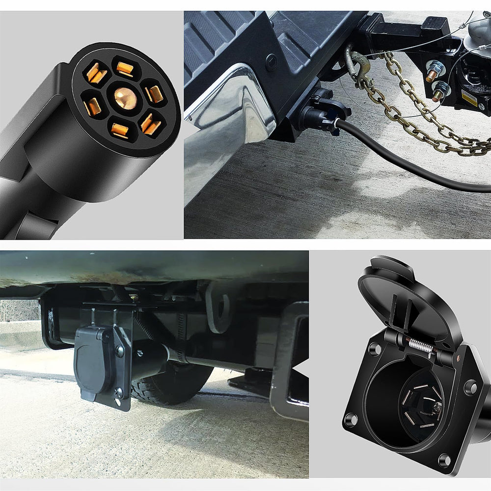 Nilight connector side label showing molded housing for durable use