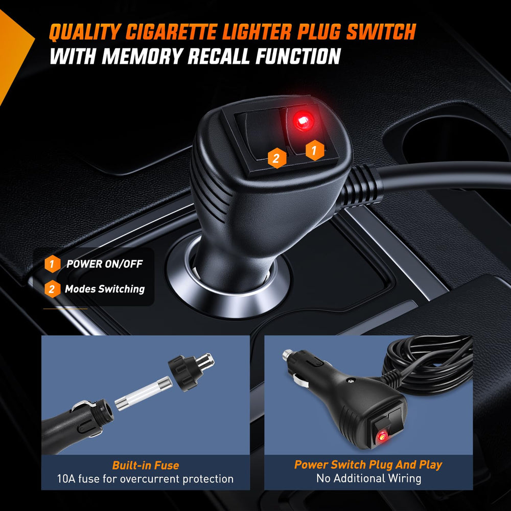 Nilight mounted on dashboard showing easy in-vehicle placement and quick use