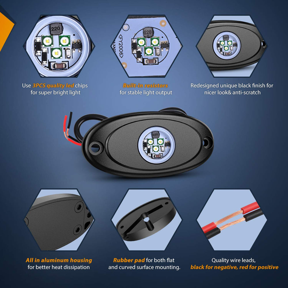 Nilight die-cast aluminum housing demonstrating improved heat dissipation