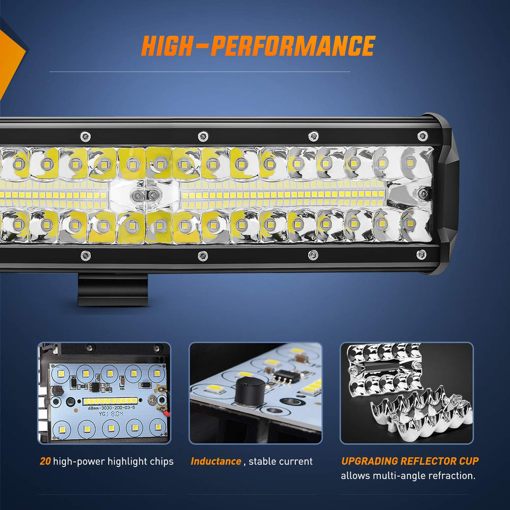 Nilight endcap and adjustable mounting bracket showing secure fitment benefit