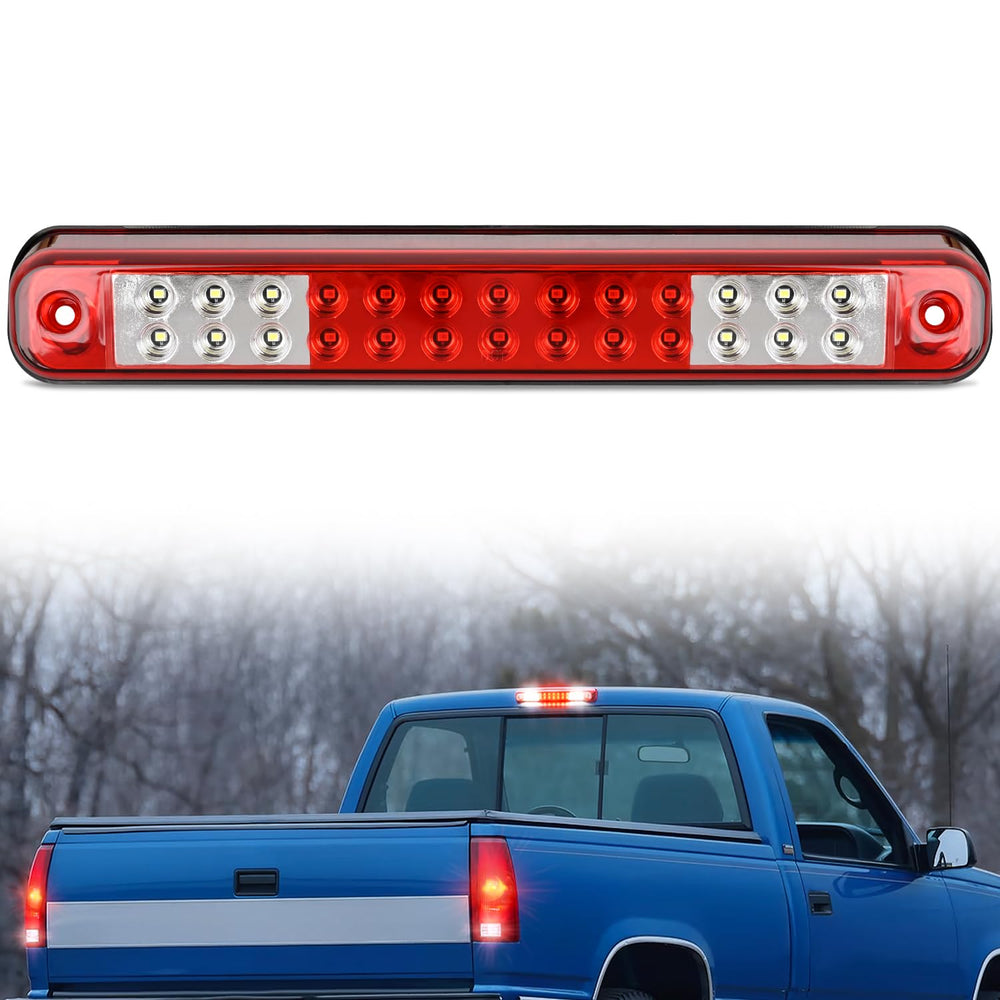 Nilight front lens assembly showing clear lens and bright LEDs for improved visibility