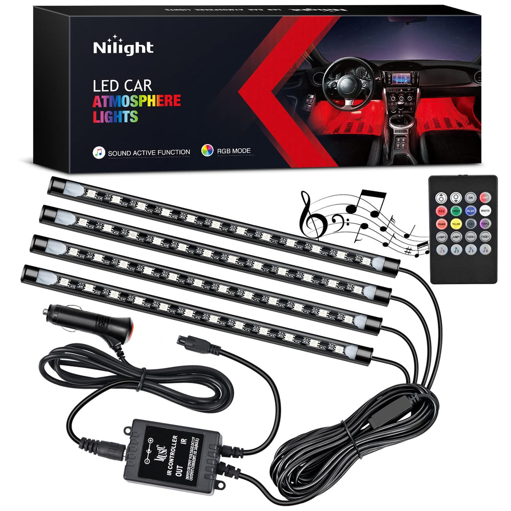 Nilight front packaging showing kit contents and easy setup benefit