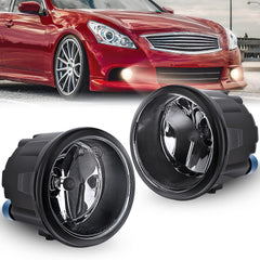 Nilight front packaging showing both fog light assemblies and included hardware, clear identification benefit