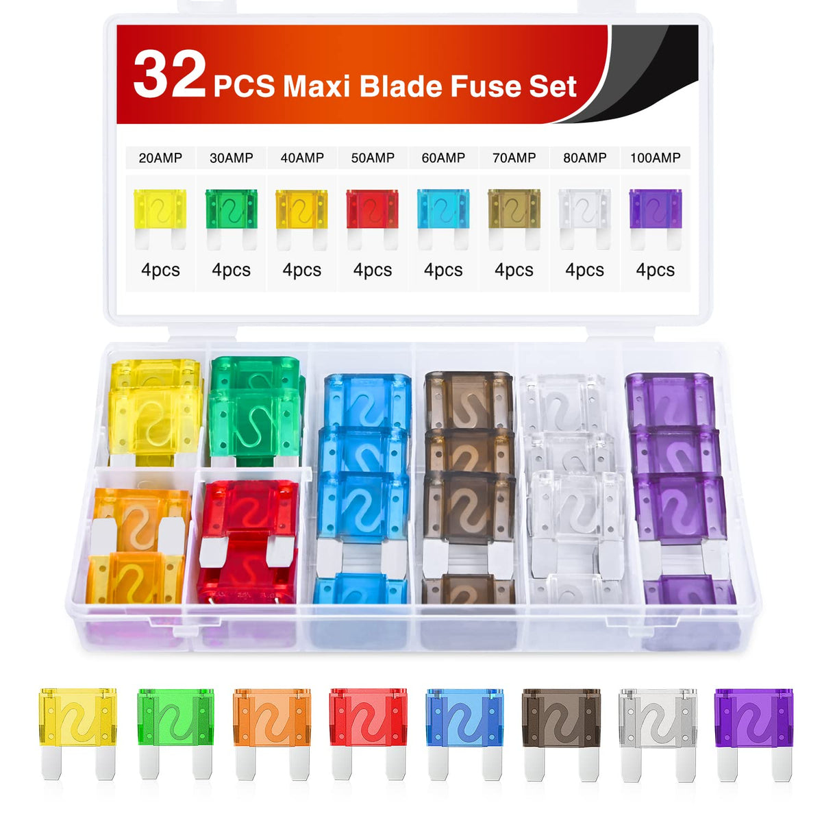 Nilight front packaging showing kit and organized case benefit quick access