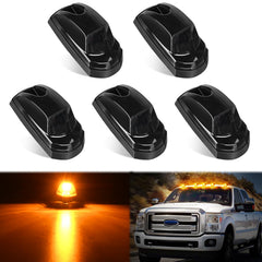 Nilight front view smoked cab marker light showing compact profile and modern look