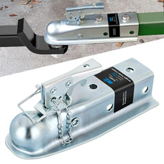 Nilight front view coupler assembly showing fit and sturdy build for secure towing