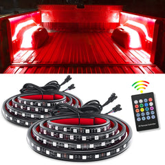 Nilight front view of dual 60-inch strips showing full-length lighting benefit