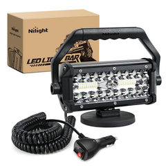 Nilight front view showing compact LED bar and durable housing for versatile lighting