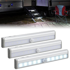 Nilight front view showing compact step light and easy benefits