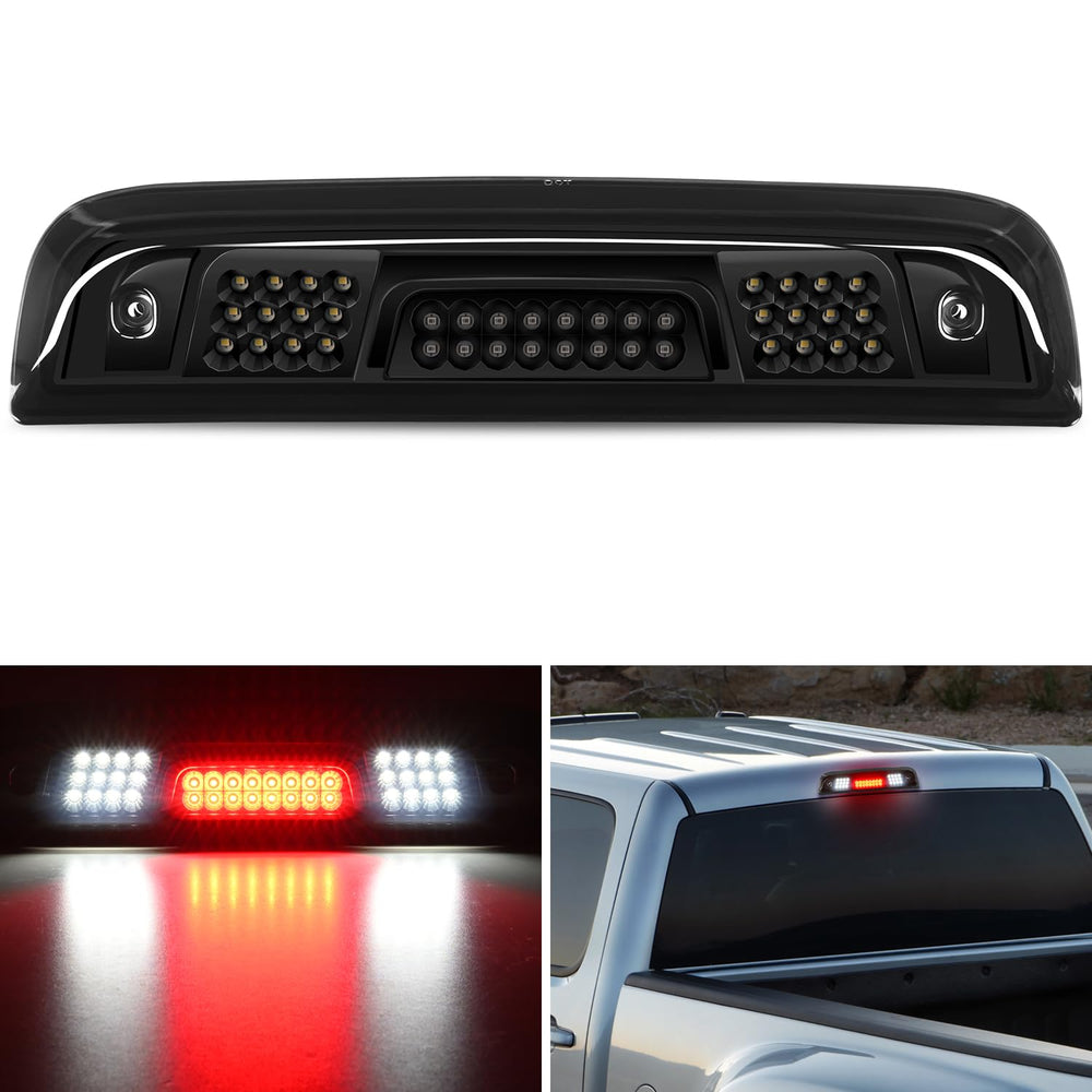 Nilight front view smoked third brake light showing sleek fit and clean finish