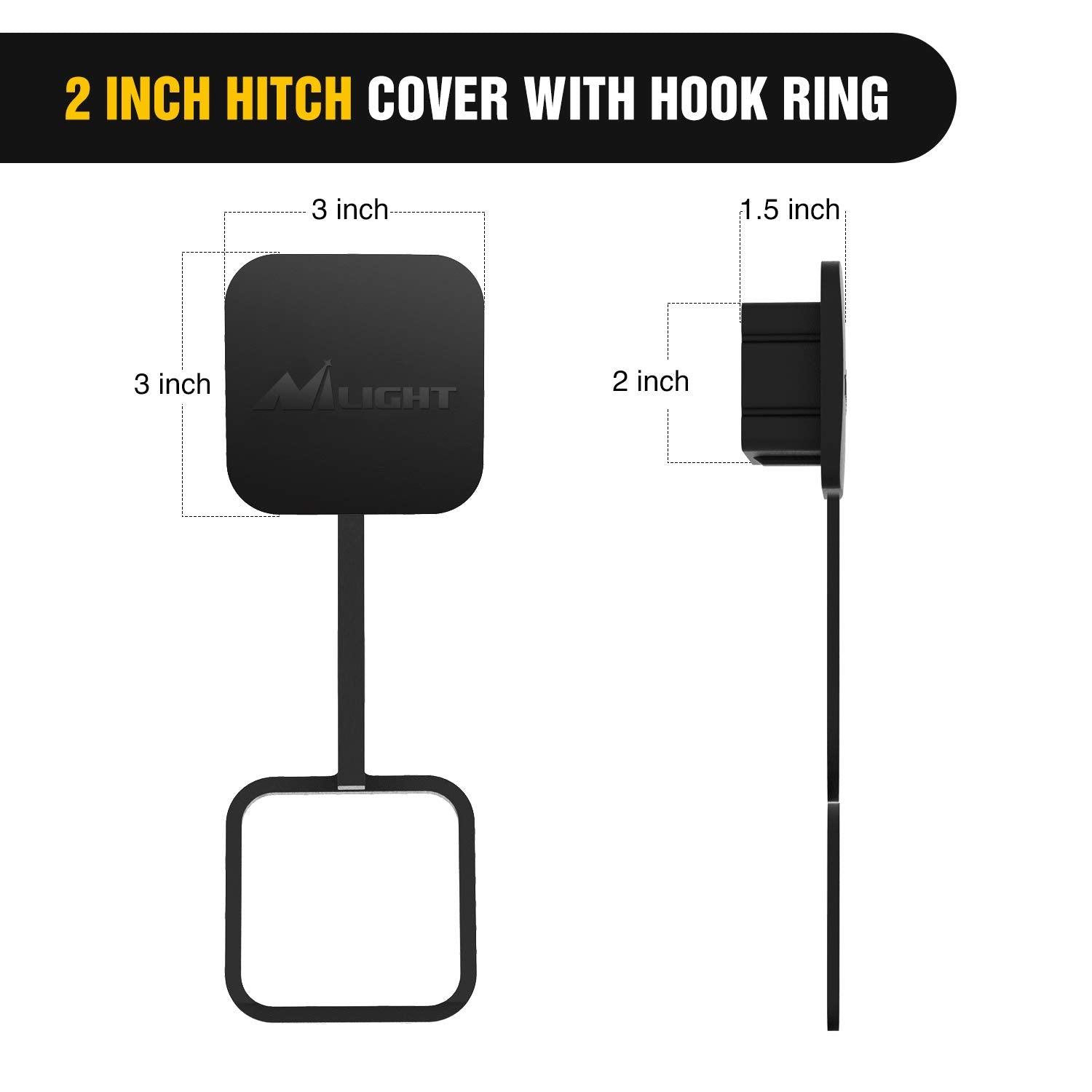 Nilight included mounting hardware and fish wire for easy install