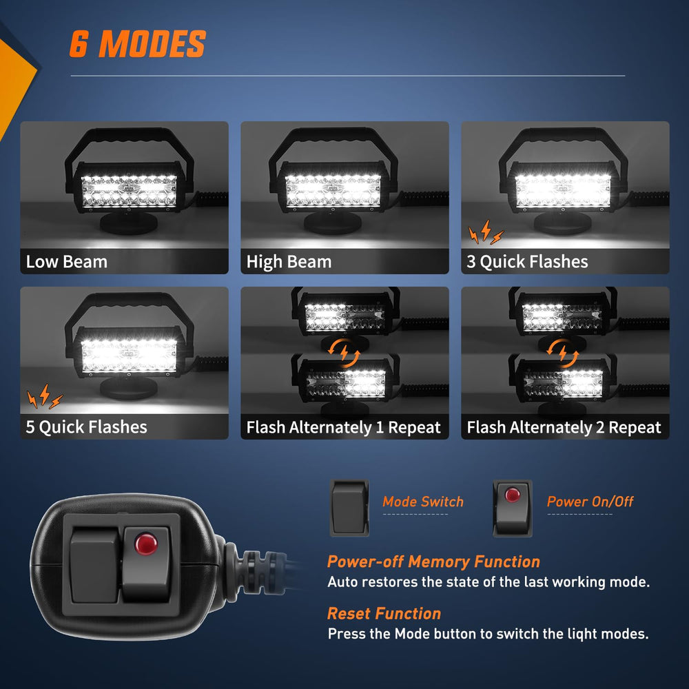 Nilight harness and switch showing cigarette lighter plug and easy control