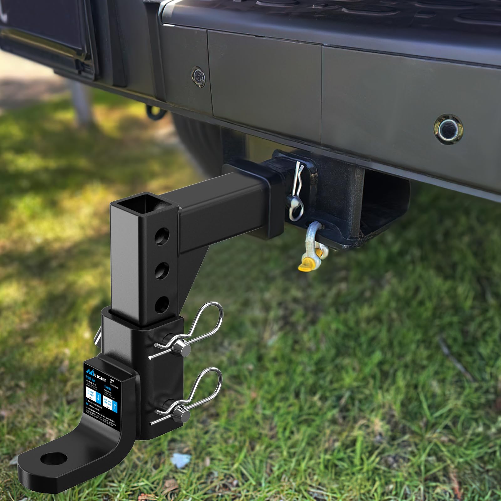 Nilight tow setup with boat showing reliable performance while towing