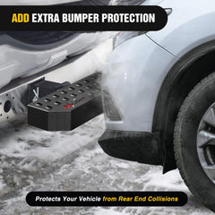 Nilight hitch step installed on truck providing easy bed access and convenience