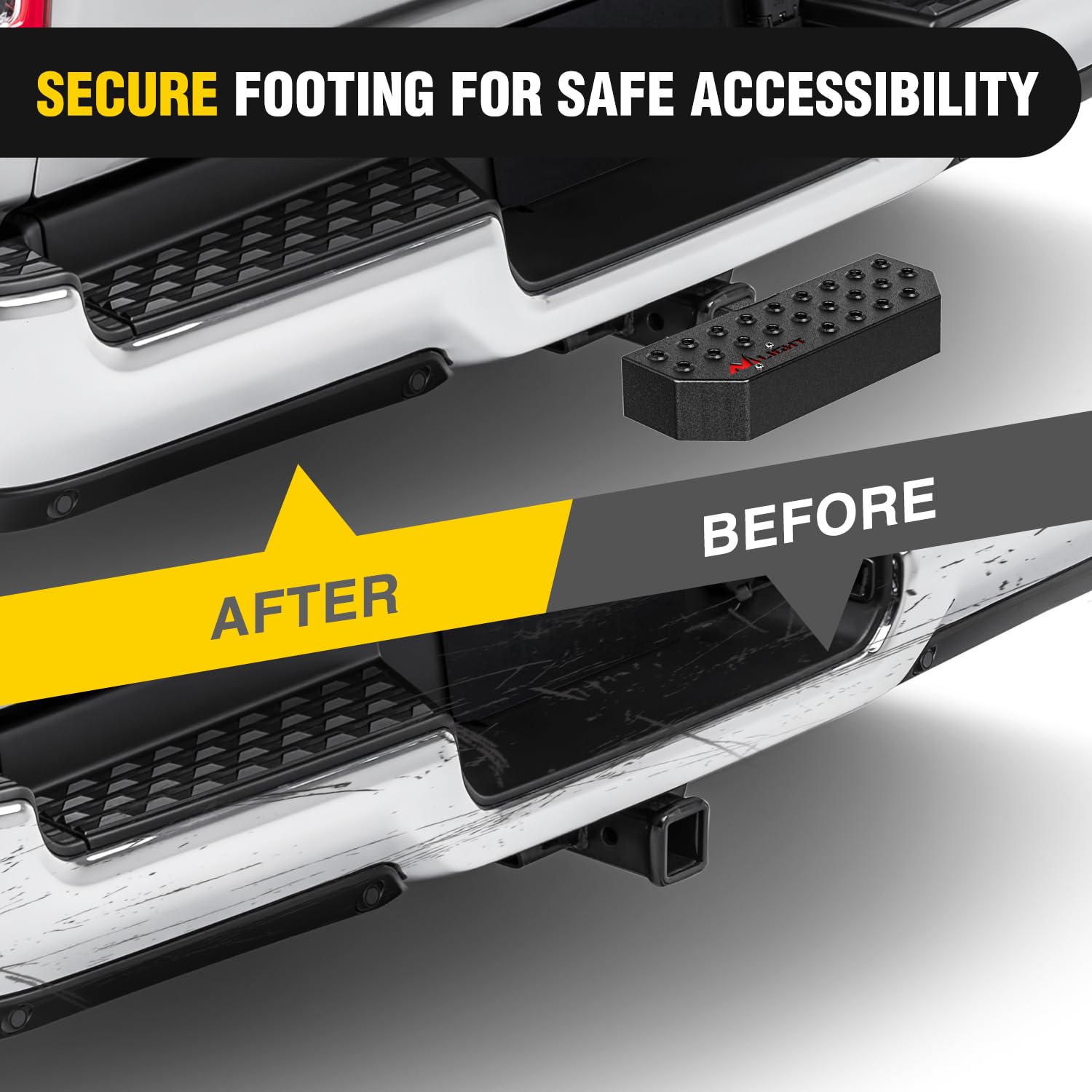 Nilight in use while loading gear showing safer access and reduced strain
