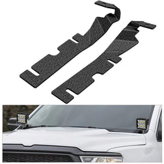 Nilight front view of hood brackets showing clean fit and durable finish