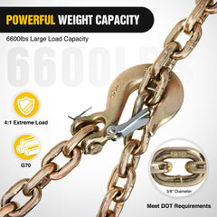 Nilight clevis snap hook with safety clip visible for secure attachment benefit