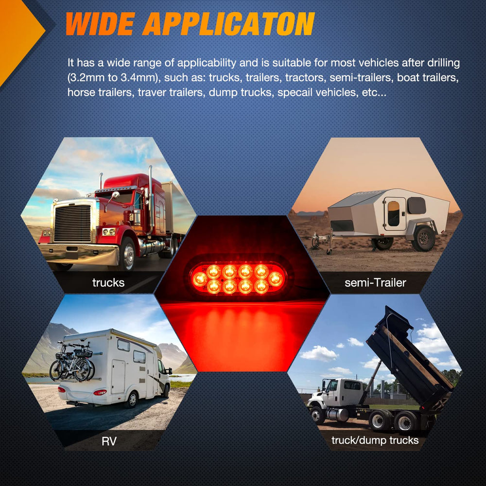 Nilight illuminated on wet road illustrating weatherproof performance