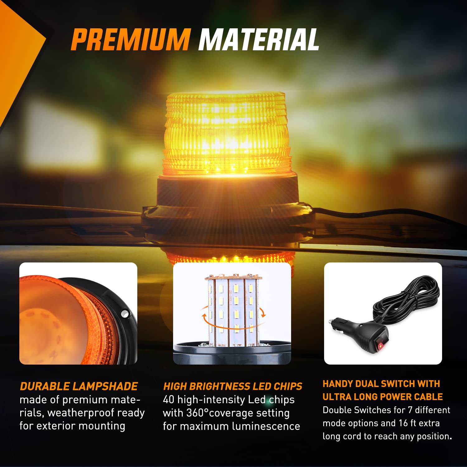 Nilight installed on forklift highlighting workplace safety benefit