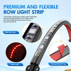 Nilight installed front footwell lighting creating mood and visibility