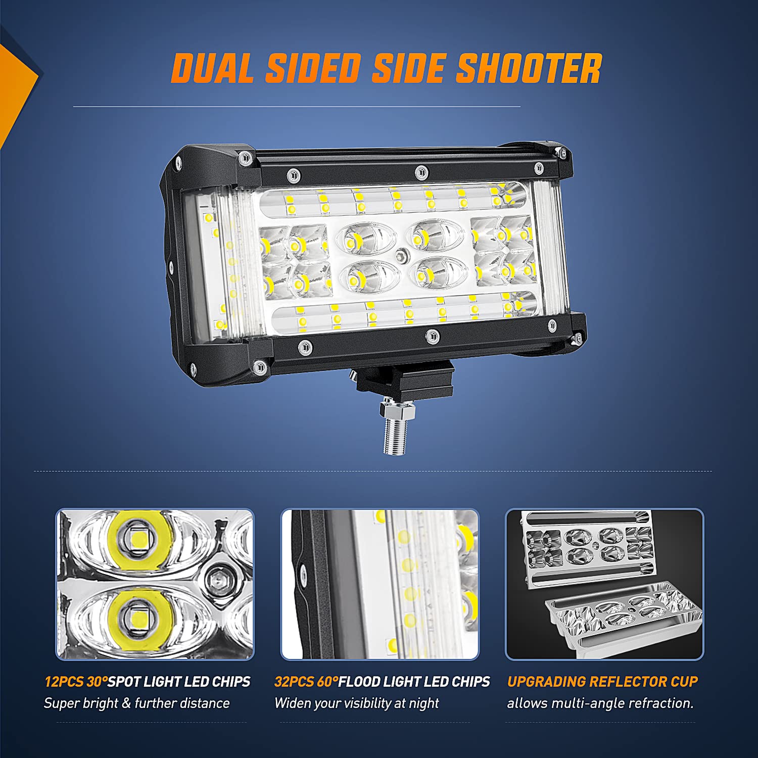 Nilight installed on truck bumper demonstrating improved roadside visibility and safety