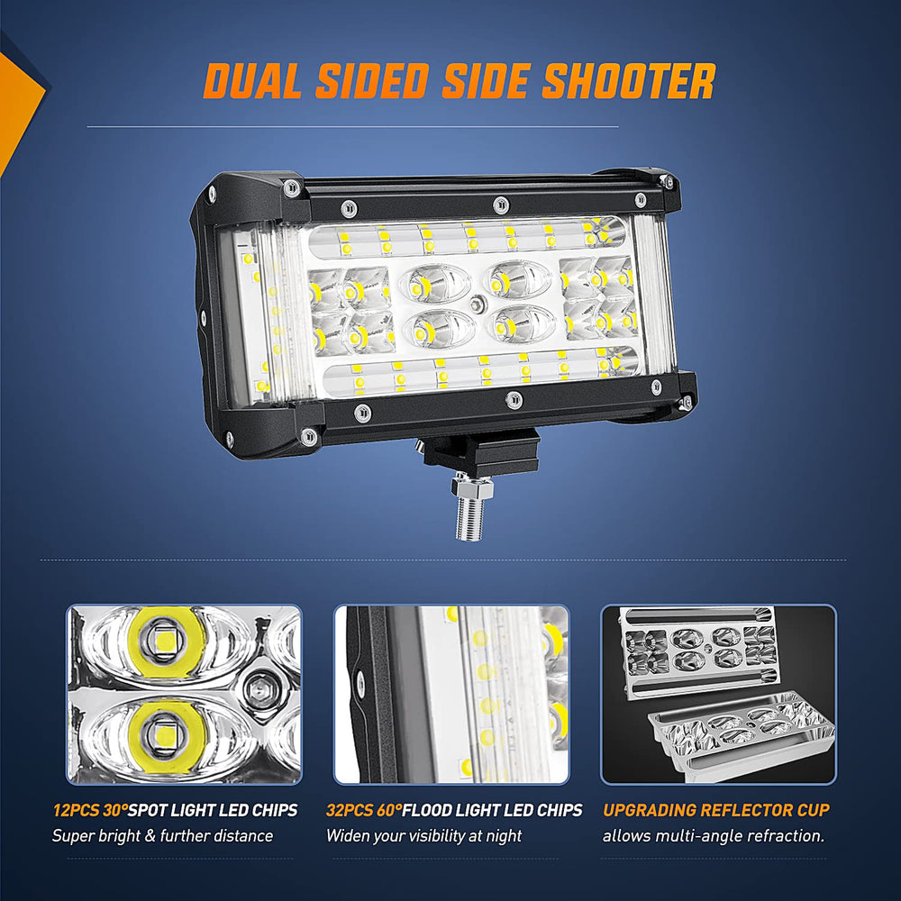 Nilight installed on truck bumper demonstrating improved roadside visibility and safety