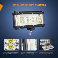 Nilight installed on truck bumper demonstrating improved roadside visibility and safety
