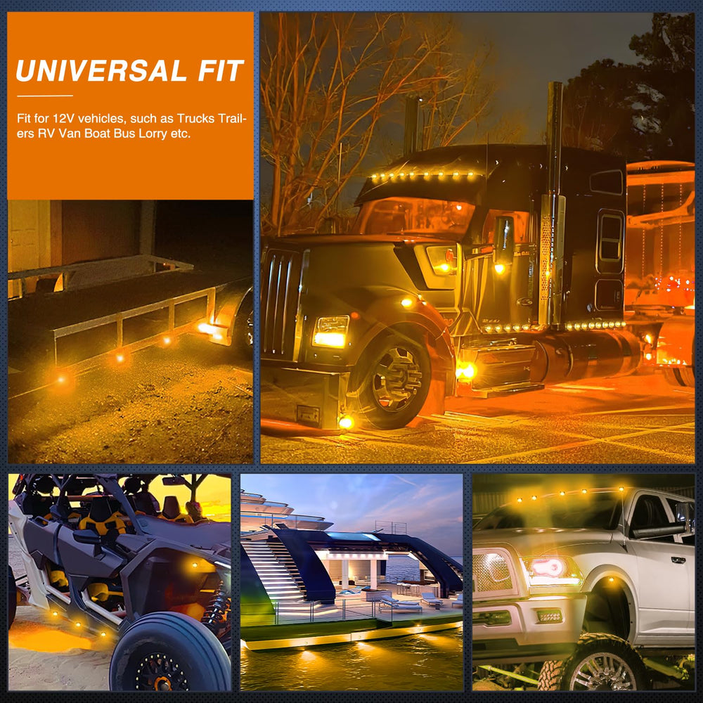 Nilight mounted on trailer side highlighting improved roadside visibility