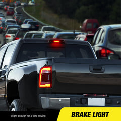 Nilight installed on Chevy truck rear demonstrating exact-fit replacement look