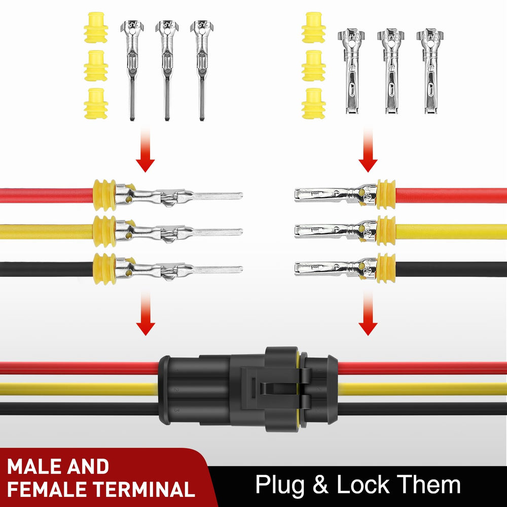Nilight instruction manual and parts spread showing organized kit and easy reference for installation